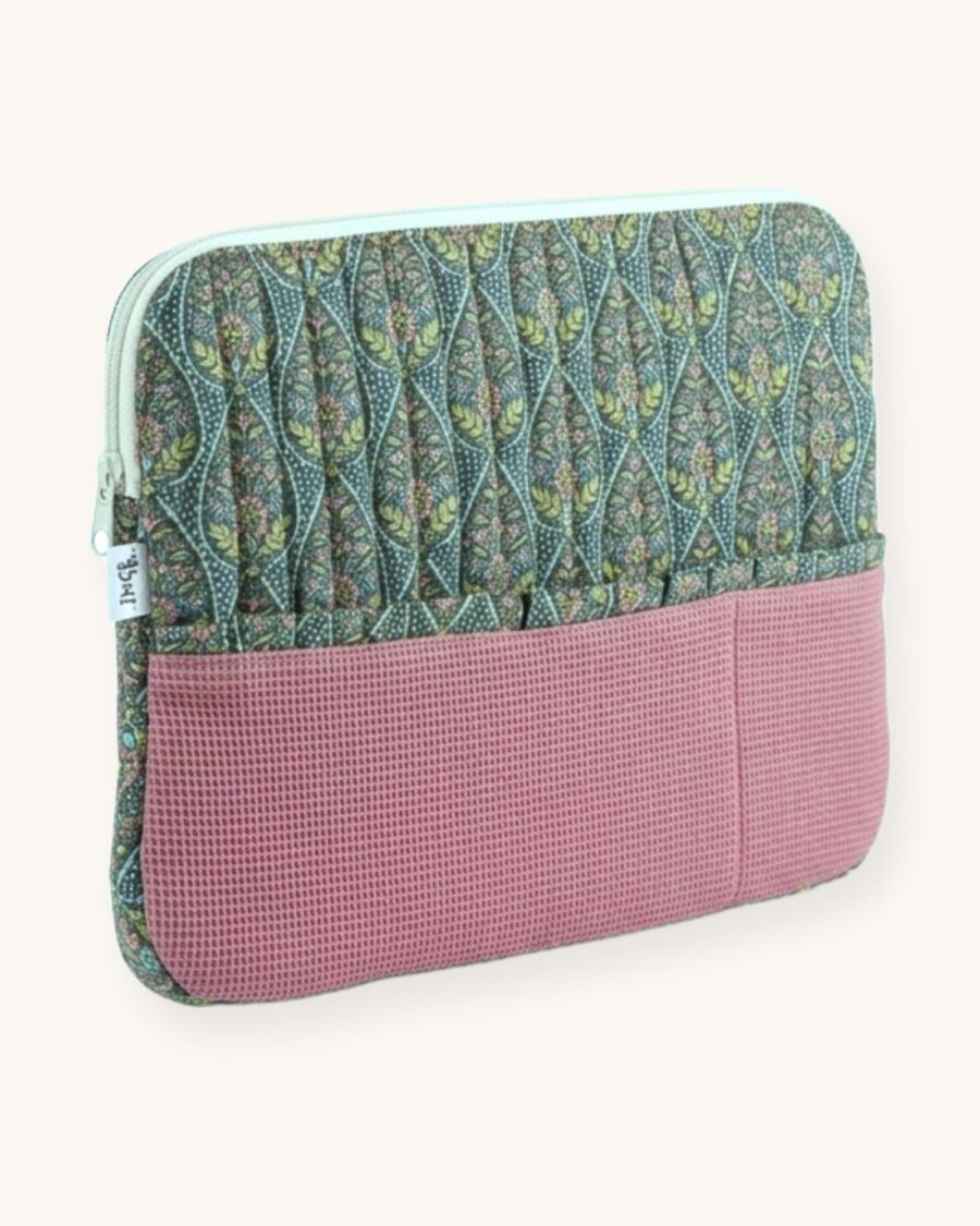 Laptophoes met plooien